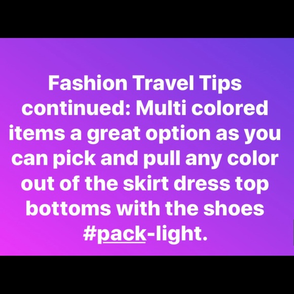 Fashion Travel Tips - Picture 2 of 2